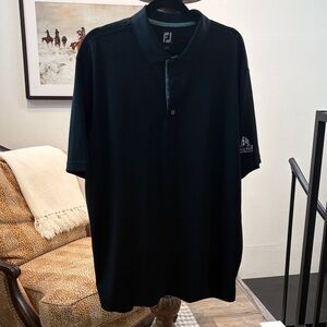 Vintage Foot Joy Black Polo